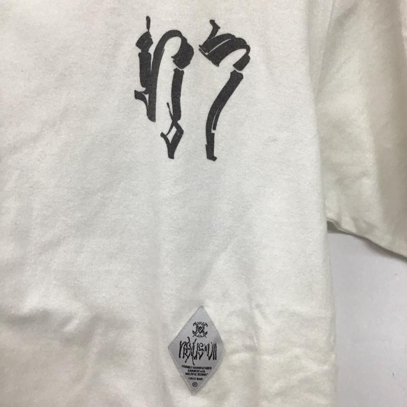 ネクサスセブン NEXUSVII Tシャツ 半袖 半袖カットソー プリントTシャツ クルーネックカットソー 46 ロゴ、文字 アイボリー / アイボリー / メンズ USED 古着 中古 10154252
