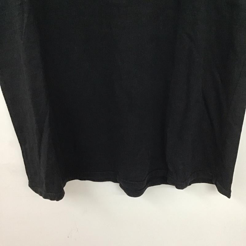 ハリウッドランチマーケット H.R MARKET Tシャツ 半袖 半袖カットソー プリントTシャツ Vネックカットソー 3 無地 黒 / ブラック / black メンズ USED 古着 中古 10154253