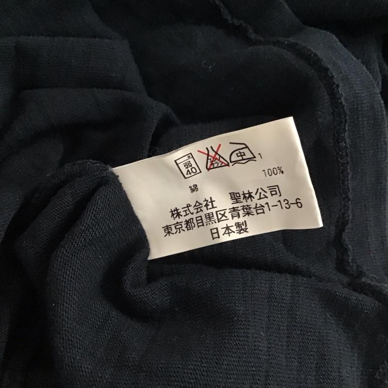 ハリウッドランチマーケット H.R MARKET Tシャツ 半袖 半袖カットソー プリントTシャツ Vネックカットソー 3 無地 黒 / ブラック / black メンズ USED 古着 中古 10154253