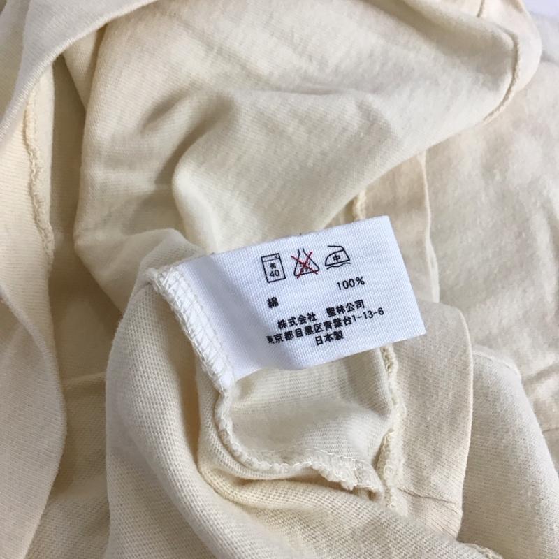 ハリウッドランチマーケット H.R MARKET Tシャツ 半袖 半袖カットソー プリントTシャツ クルーネックカットソー M プリント ベージュ / ベージュ / beige メンズ USED 古着 中古 10154254