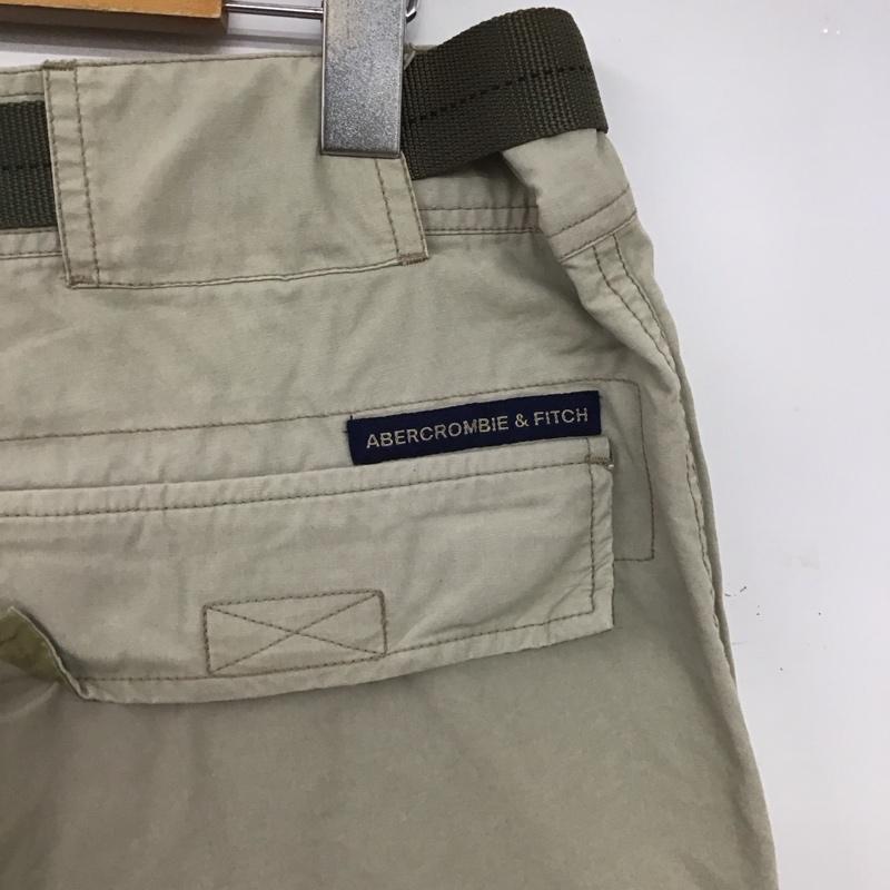 アバクロンビーアンドフィッチ ABERCROMBIE&FITCH パンツ ワークパンツ、ペインターパンツ ワイドパンツ カジュアルパンツ ワークパンツ カーゴパンツ L 無地 ベージュ / ベージュ / beige メンズ USED 古着 中古 10154259