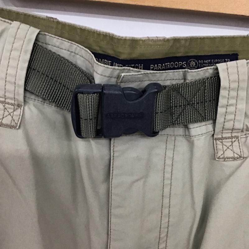 アバクロンビーアンドフィッチ ABERCROMBIE&FITCH パンツ ワークパンツ、ペインターパンツ ワイドパンツ カジュアルパンツ ワークパンツ カーゴパンツ L 無地 ベージュ / ベージュ / beige メンズ USED 古着 中古 10154259