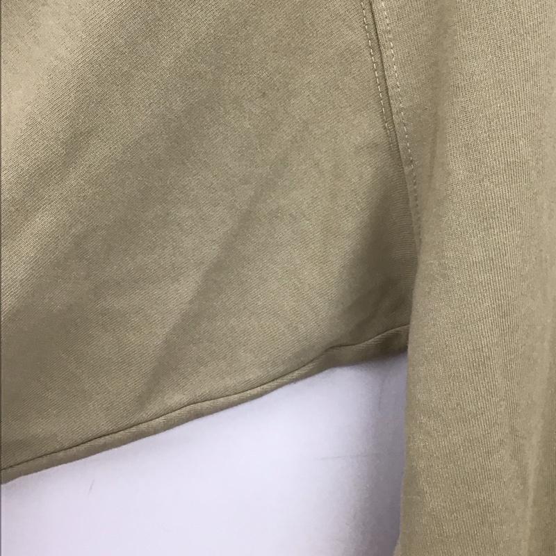 コロンビア Columbia カットソー 長袖 長袖カットソー プリントカットソー クルーネック L ロゴ、文字 ベージュ / ベージュ / beige メンズ USED 古着 中古 10154261