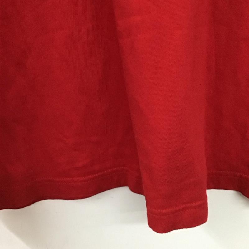 アトモスラボ ATMOS LAB Tシャツ 半袖 半袖カットソー プリントTシャツ クルーネックカットソー XL ロゴ、文字 赤 / レッド / red メンズ USED 古着 中古 10154262