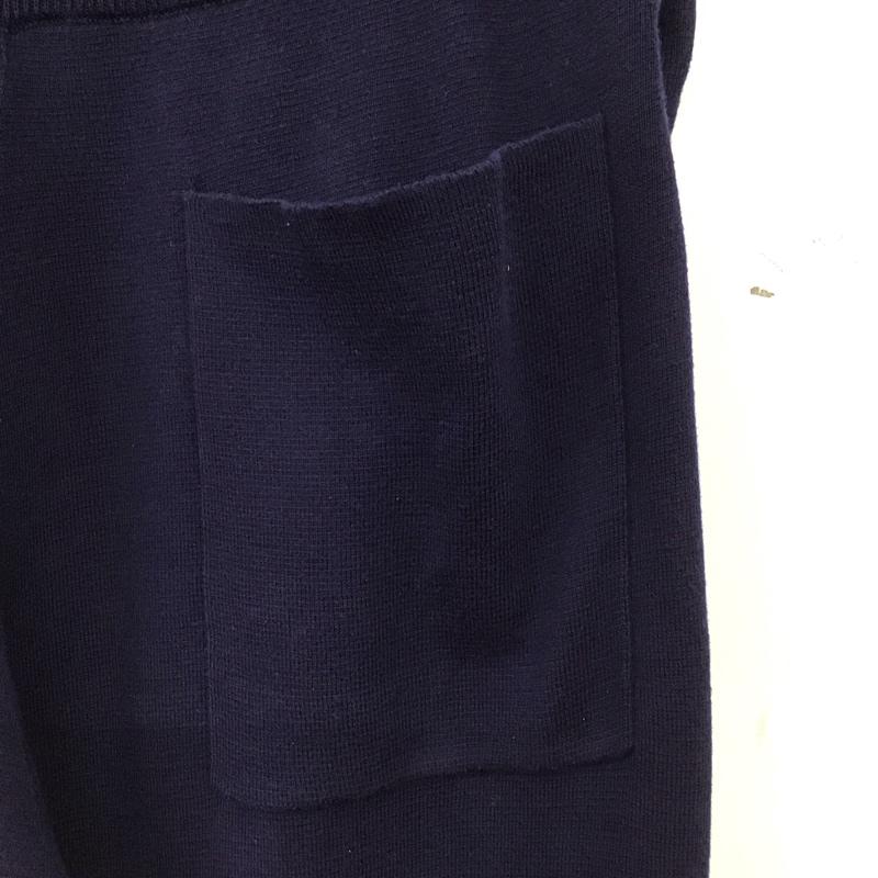 スーアンダーカバー SueUNDERCOVER パンツ ワークパンツ、ペインターパンツ ニットパンツ ワイドパンツ ワイドパンツ 2 無地 紺 / ネイビー / navy メンズ USED 古着 中古 10154264