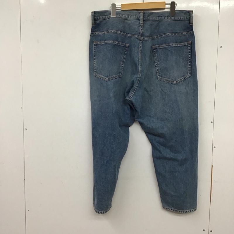 ソフネット SOPHNET. パンツ デニム、ジーンズ デニムパンツ ワイドパンツ カジュアルパンツ XL 無地 インディゴ / インディゴ / Indigo メンズ USED 古着 中古 10154265