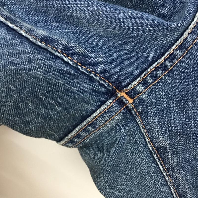 ソフネット SOPHNET. パンツ デニム、ジーンズ デニムパンツ ワイドパンツ カジュアルパンツ XL 無地 インディゴ / インディゴ / Indigo メンズ USED 古着 中古 10154265