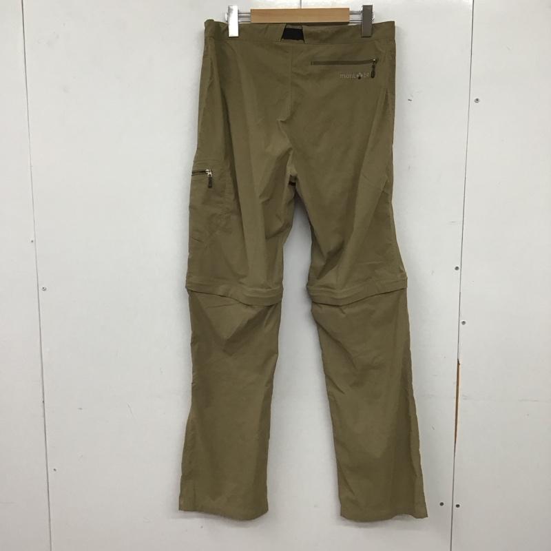 モンベル mont-bell パンツ ワークパンツ、ペインターパンツ 1105404 パンツ カジュアルパンツ M ロゴ、文字 ベージュ / ベージュ / beige メンズ USED 古着 中古 10154266