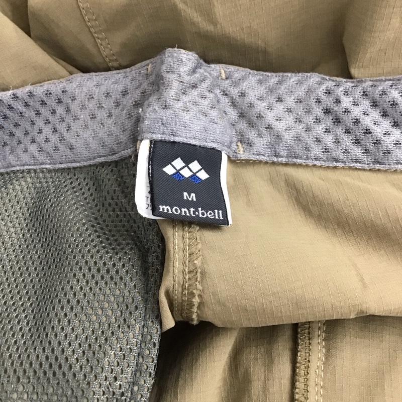 モンベル mont-bell パンツ ワークパンツ、ペインターパンツ 1105404 パンツ カジュアルパンツ M ロゴ、文字 ベージュ / ベージュ / beige メンズ USED 古着 中古 10154266