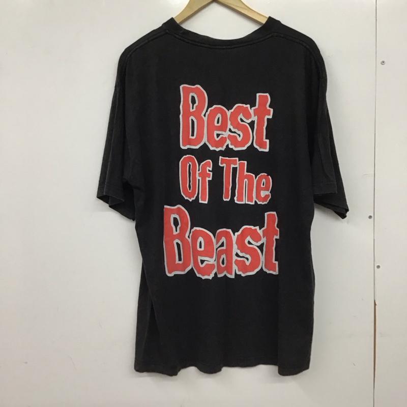 古着 USED Tシャツ 半袖 半袖カットソー プリントTシャツ クルーネックカットソー バンドTシャツ L プリント ダークグレー / ダークグレー / メンズ USED 古着 中古 10154268
