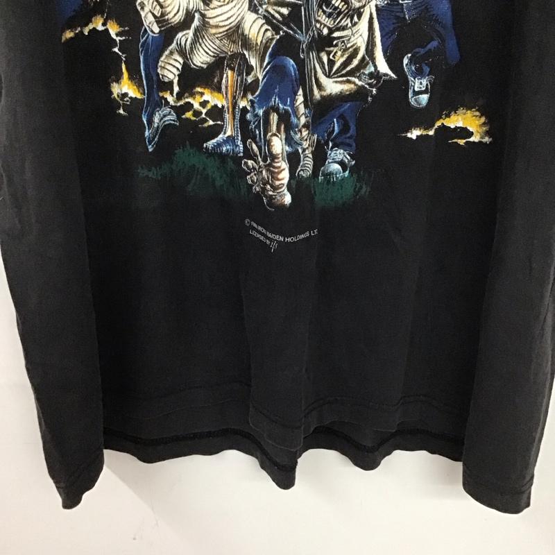 古着 USED Tシャツ 半袖 半袖カットソー プリントTシャツ クルーネックカットソー バンドTシャツ L プリント ダークグレー / ダークグレー / メンズ USED 古着 中古 10154268