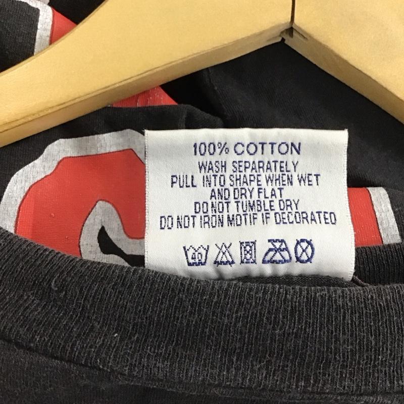 古着 USED Tシャツ 半袖 半袖カットソー プリントTシャツ クルーネックカットソー バンドTシャツ L プリント ダークグレー / ダークグレー / メンズ USED 古着 中古 10154268