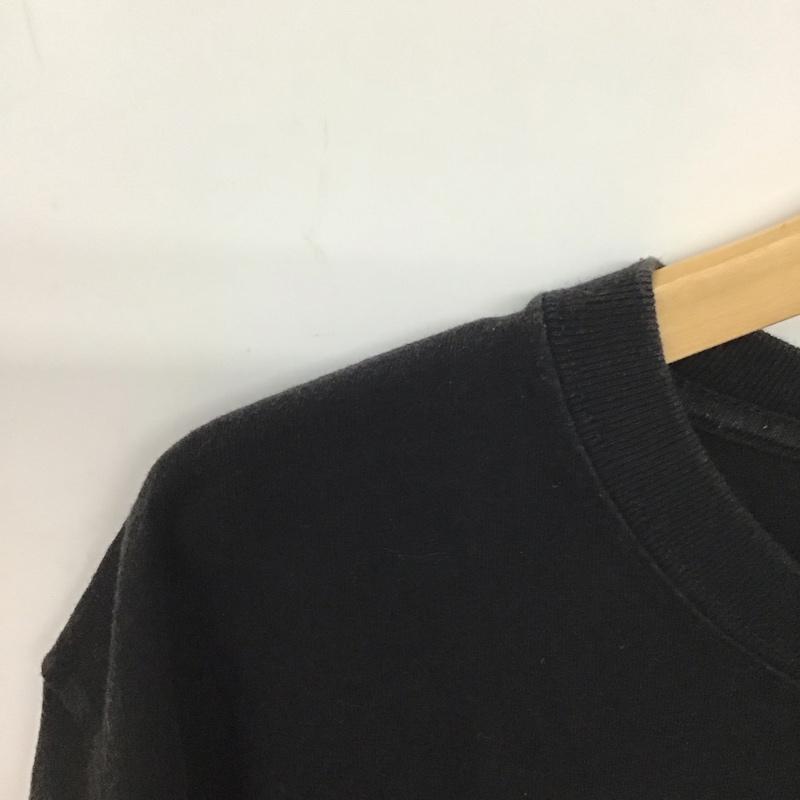 ブルックリンマシンワークス BROOKLYN MACHINE WORKS Tシャツ 半袖 半袖カットソー プリントTシャツ クルーネックカットソー XL ロゴ、文字 黒 / ブラック / black メンズ USED 古着 中古 10154269
