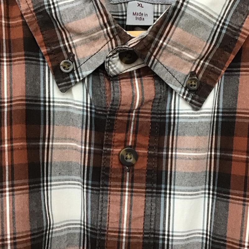 カーハート Carhartt シャツ、ブラウス 半袖 半袖シャツ チェックシャツ カラーシャツ XL チェック マルチカラー / マルチカラー / multicolor メンズ USED 古着 中古 10154271