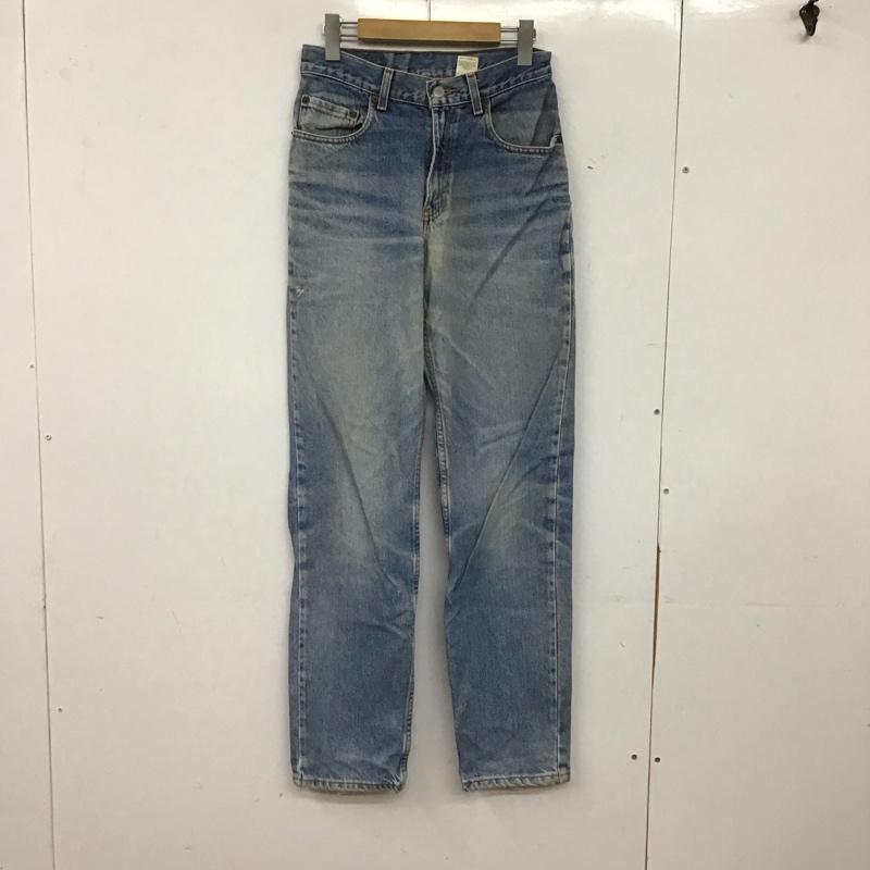 リーバイストラウスアンドコー Levi Strauss & co. パンツ デニム、ジーンズ デニムパンツ スリムパンツ カジュアルパンツ 28インチ ダメージ加工 インディゴ / インディゴ / Indigo メンズ USED 古着 中古 10154272