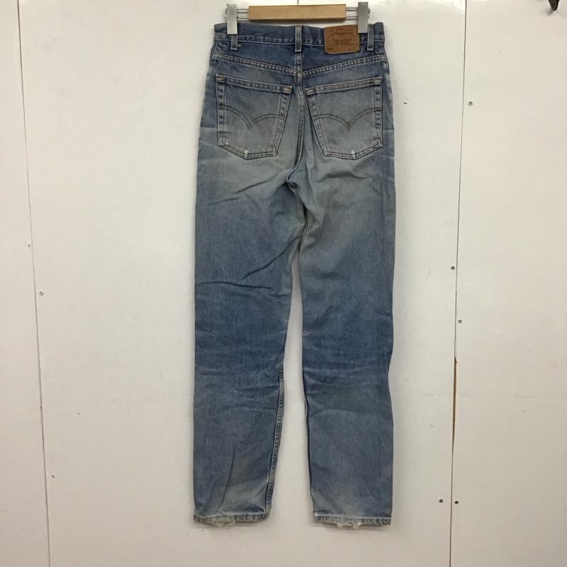 リーバイストラウスアンドコー Levi Strauss & co. パンツ デニム、ジーンズ デニムパンツ スリムパンツ カジュアルパンツ 28インチ ダメージ加工 インディゴ / インディゴ / Indigo メンズ USED 古着 中古 10154272