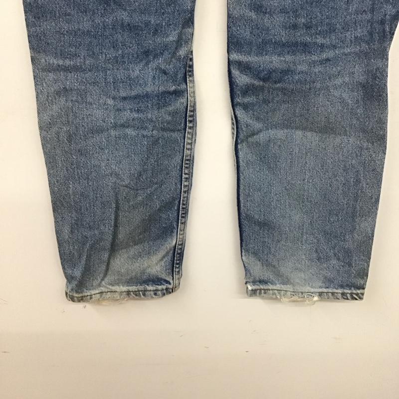 リーバイストラウスアンドコー Levi Strauss & co. パンツ デニム、ジーンズ デニムパンツ スリムパンツ カジュアルパンツ 28インチ ダメージ加工 インディゴ / インディゴ / Indigo メンズ USED 古着 中古 10154272