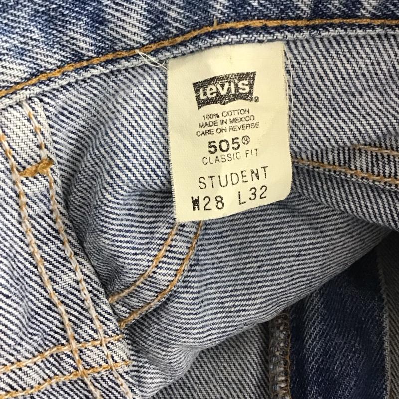 リーバイストラウスアンドコー Levi Strauss & co. パンツ デニム、ジーンズ デニムパンツ スリムパンツ カジュアルパンツ 28インチ ダメージ加工 インディゴ / インディゴ / Indigo メンズ USED 古着 中古 10154272