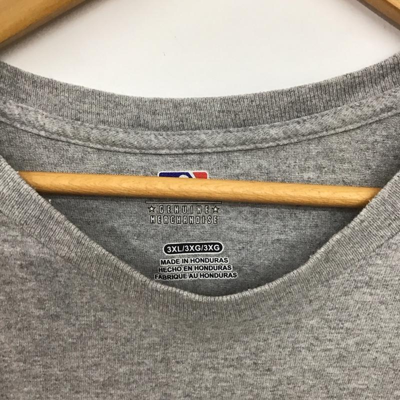 古着 USED Tシャツ 半袖 半袖カットソー プリントTシャツ クルーネックカットソー プリント 灰 / グレー / gray メンズ USED 古着 中古 10154277