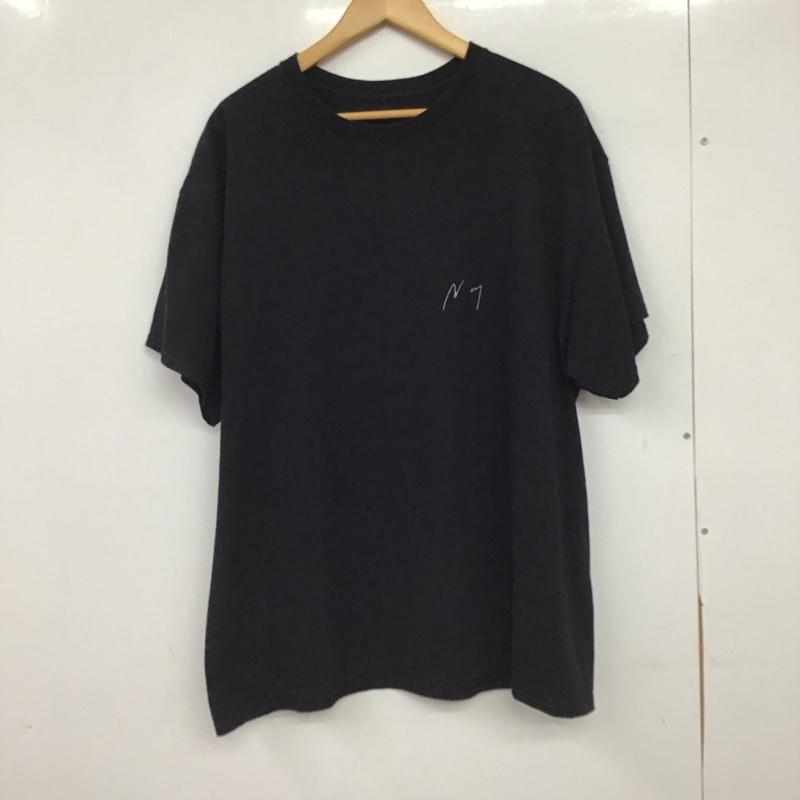 アンセルム ANCELLM Tシャツ 半袖 半袖カットソー プリントTシャツ クルーネックカットソー ロゴ、文字 ダークグレー / ダークグレー / メンズ USED 古着 中古 10154280