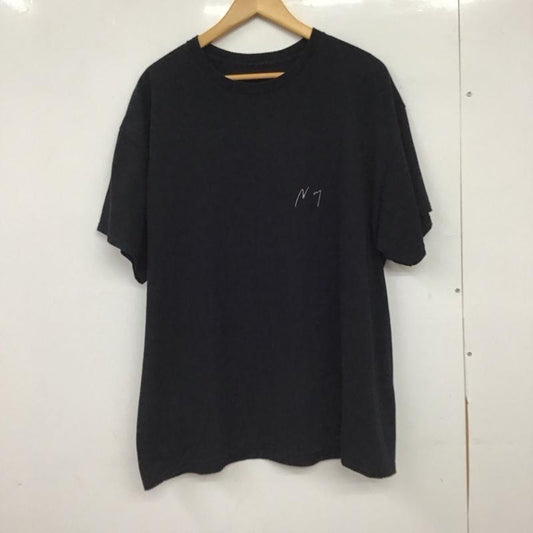 アンセルム ANCELLM Tシャツ 半袖 半袖カットソー プリントTシャツ クルーネックカットソー ロゴ、文字 ダークグレー / ダークグレー / メンズ USED 古着 中古 10154280