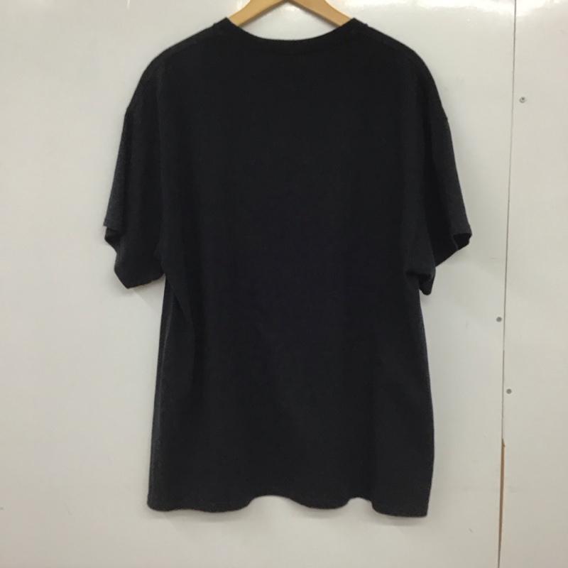 アンセルム ANCELLM Tシャツ 半袖 半袖カットソー プリントTシャツ クルーネックカットソー ロゴ、文字 ダークグレー / ダークグレー / メンズ USED 古着 中古 10154280