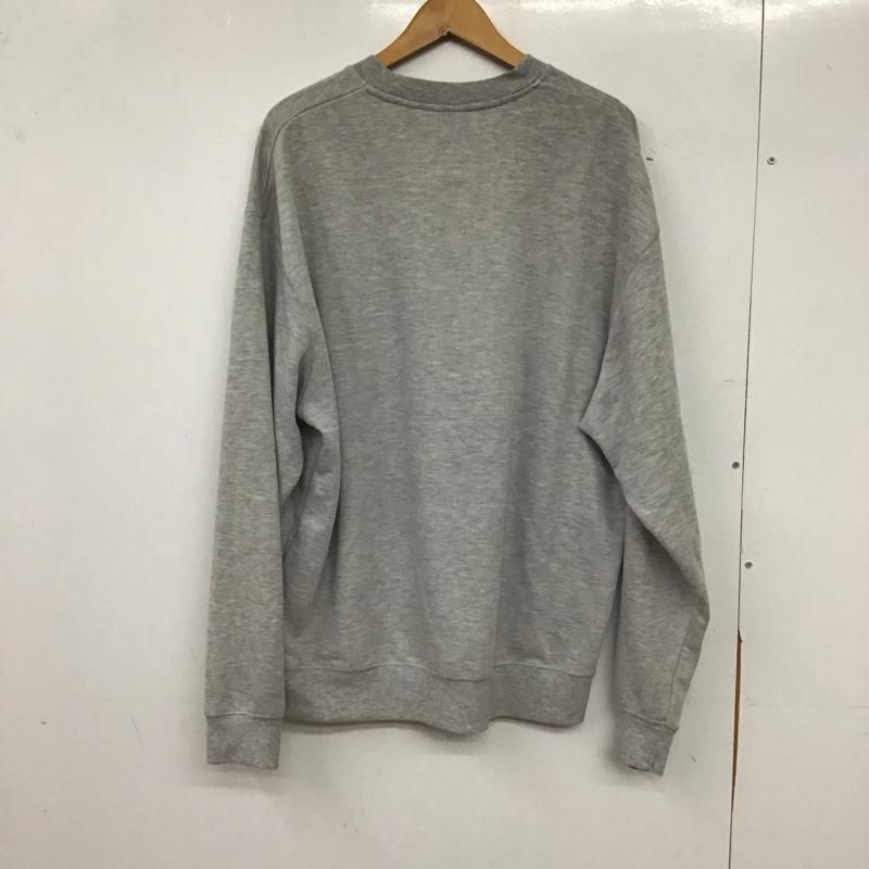 ノーティカ NAUTICA トレーナー 長袖 長袖トレーナー スウェット クルーネック プルオーバー XL ロゴ、文字 灰 / グレー / gray メンズ USED 古着 中古 10154282