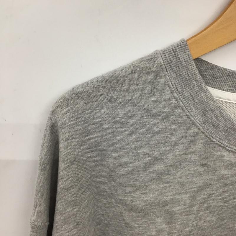 ノーティカ NAUTICA トレーナー 長袖 長袖トレーナー スウェット クルーネック プルオーバー XL ロゴ、文字 灰 / グレー / gray メンズ USED 古着 中古 10154282