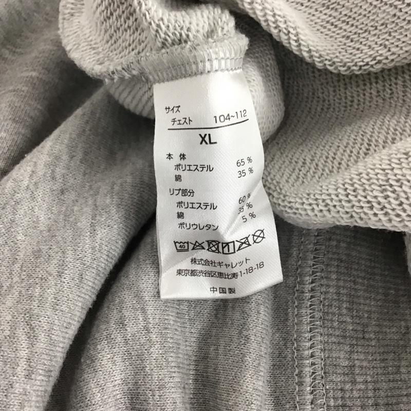 ノーティカ NAUTICA トレーナー 長袖 長袖トレーナー スウェット クルーネック プルオーバー XL ロゴ、文字 灰 / グレー / gray メンズ USED 古着 中古 10154282