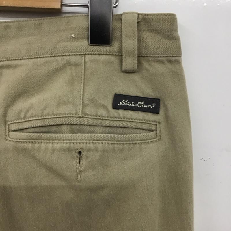 エディーバウアー Eddie Bauer パンツ チノパン チノパン ワイドパンツ カジュアルパンツ 34 無地 ベージュ / ベージュ / beige メンズ USED 古着 中古 10154284
