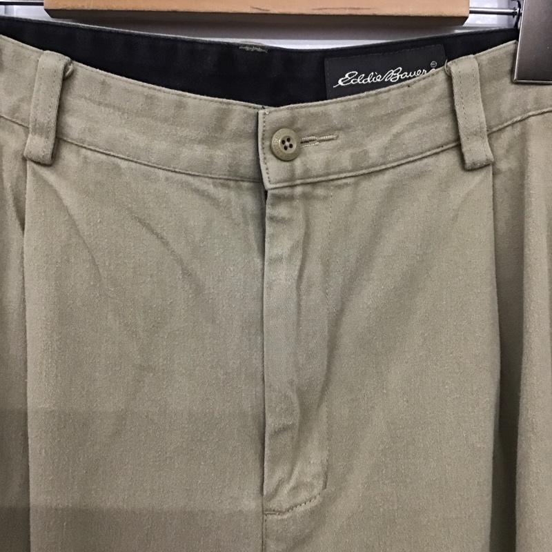 エディーバウアー Eddie Bauer パンツ チノパン チノパン ワイドパンツ カジュアルパンツ 34 無地 ベージュ / ベージュ / beige メンズ USED 古着 中古 10154284