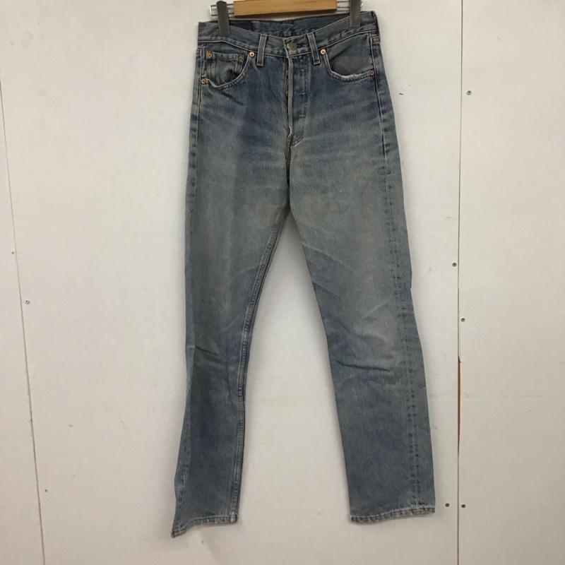 リーバイストラウスアンドコー Levi Strauss & co. パンツ デニム、ジーンズ デニムパンツ スリムパンツ カジュアルパンツ 28インチ 無地 インディゴ / インディゴ / Indigo メンズ USED 古着 中古 10154285