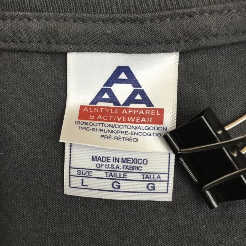 ＵＳフルギ US古着 Tシャツ 半袖 00`s ALSTYLE APPAREL ACTIVEWEAR スヌープドッグ ラップTシャツ L プリント ダークグレー / ダークグレー / メンズ USED 古着 中古 10154287