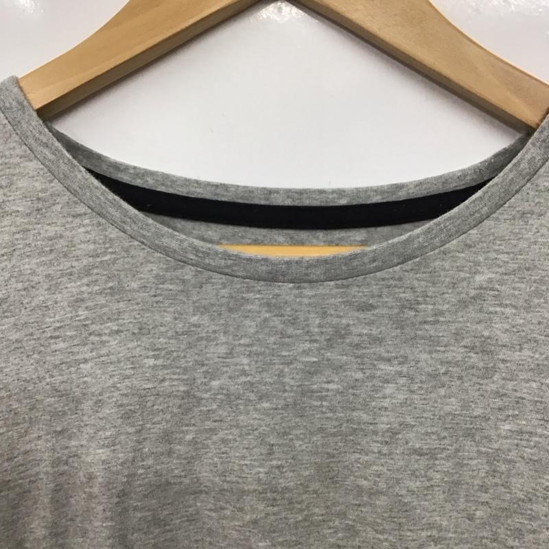 ポロラルフローレン POLO RALPH LAUREN カットソー 長袖 長袖カットソー プリントカットソー クルーネック L ロゴ、文字 灰 / グレー / gray メンズ USED 古着 中古 10154289