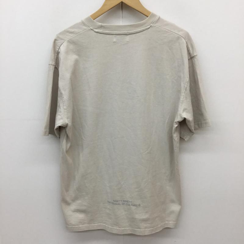 ナインティナインティ 9090 Tシャツ 半袖 9090 OG LOGO Tee ナインティナインティ Tシャツ M ベージュ / ベージュ / beige メンズ USED 古着 中古 10154291