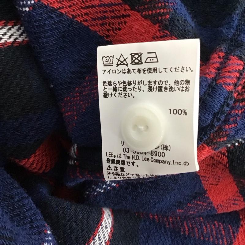 リー Lee シャツ、ブラウス 長袖 長袖シャツ チェックシャツ カラーシャツ L チェック マルチカラー / マルチカラー / multicolor メンズ USED 古着 中古 10154292