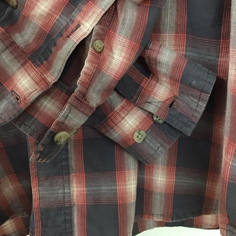 ラングラー Wrangler シャツ、ブラウス 長袖 長袖シャツ チェックシャツ カラーシャツ 50cm チェック マルチカラー / マルチカラー / multicolor メンズ USED 古着 中古 10154293