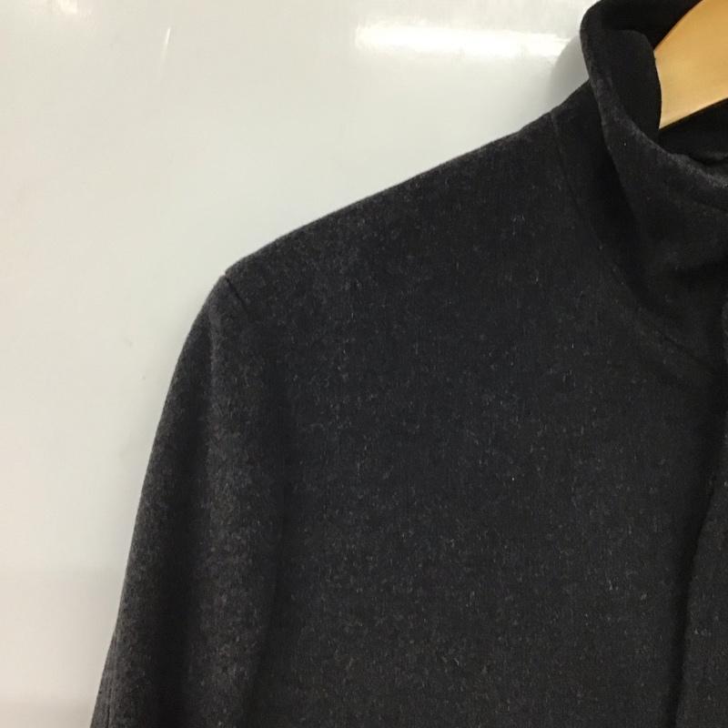 ビームス BEAMS コート コート一般 アウター ロングコート スタンドカラー S 無地 ダークグレー / ダークグレー / メンズ USED 古着 中古 10154295