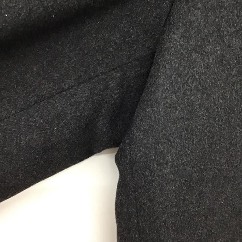 ビームス BEAMS コート コート一般 アウター ロングコート スタンドカラー S 無地 ダークグレー / ダークグレー / メンズ USED 古着 中古 10154295