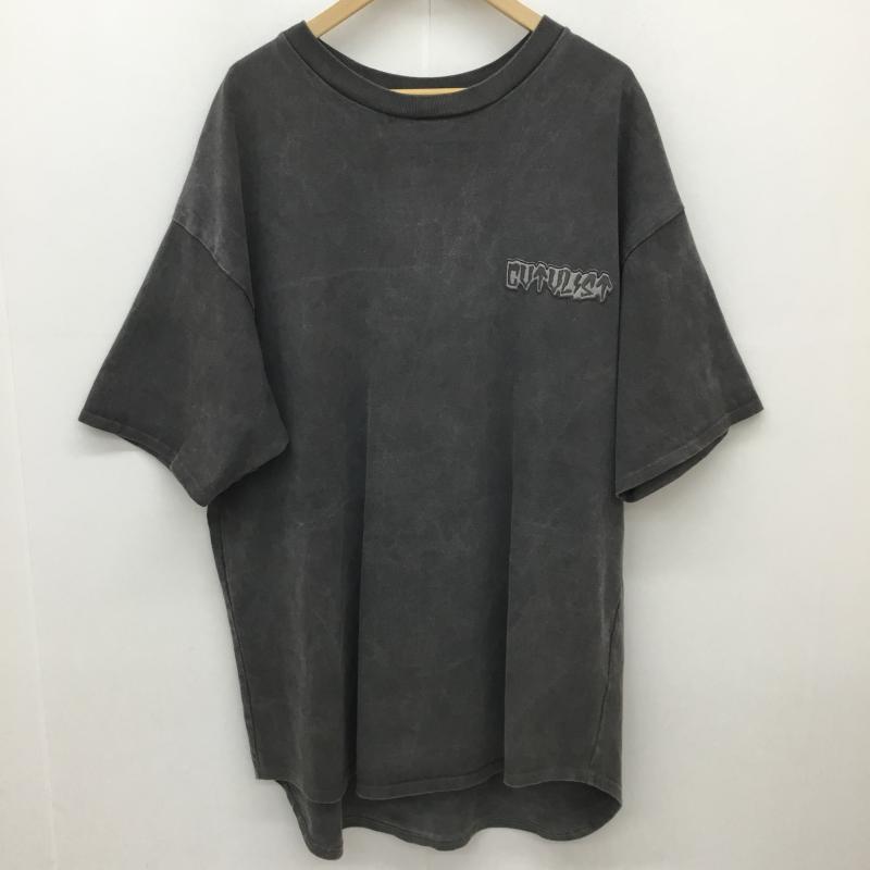 カタリスト CVTVLIST Tシャツ 半袖 CVTVLIST カタリスト 刺繍ロゴ オーバーサイズ Tシャツ 2 ロゴ、文字 灰 / グレー / gray メンズ USED 古着 中古 10154296