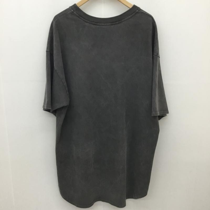 カタリスト CVTVLIST Tシャツ 半袖 CVTVLIST カタリスト 刺繍ロゴ オーバーサイズ Tシャツ 2 ロゴ、文字 灰 / グレー / gray メンズ USED 古着 中古 10154296