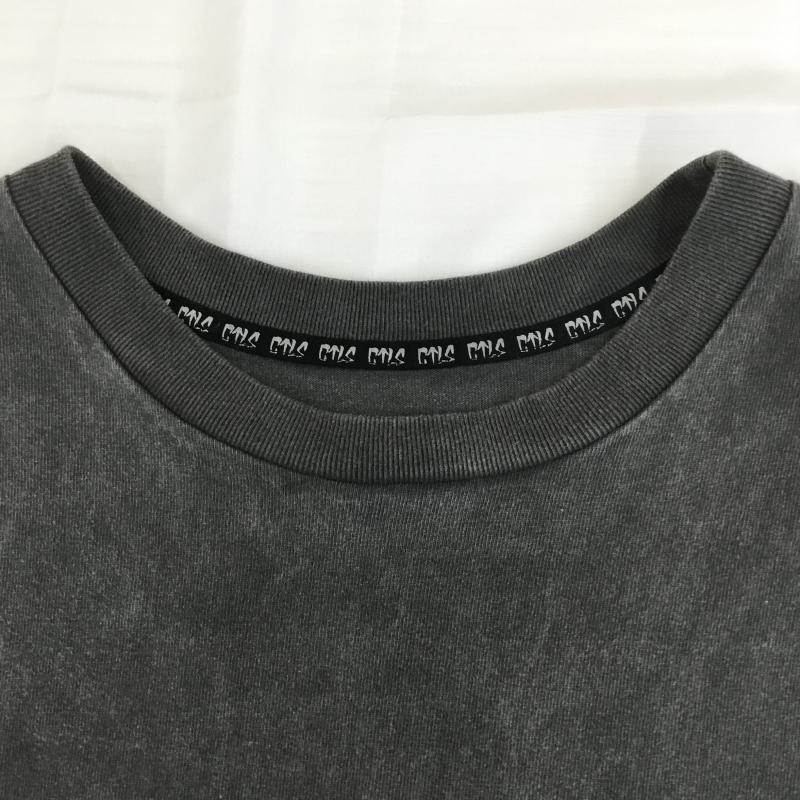 カタリスト CVTVLIST Tシャツ 半袖 CVTVLIST カタリスト 刺繍ロゴ オーバーサイズ Tシャツ 2 ロゴ、文字 灰 / グレー / gray メンズ USED 古着 中古 10154296