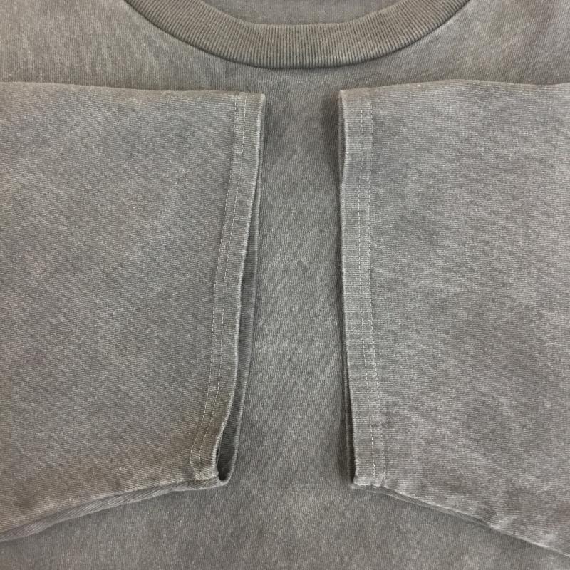 カタリスト CVTVLIST Tシャツ 半袖 CVTVLIST カタリスト 刺繍ロゴ オーバーサイズ Tシャツ 2 ロゴ、文字 灰 / グレー / gray メンズ USED 古着 中古 10154296