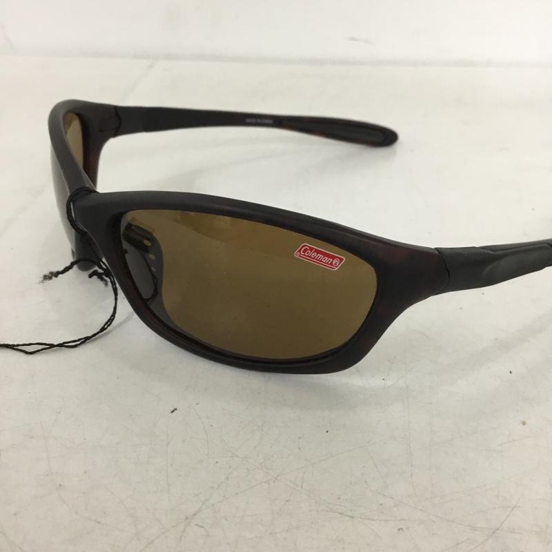 コールマン Coleman めがね・サングラス サングラス CM4005-2 偏光サングラス スポーツサングラス ロゴ、文字 茶 / ブラウン / brown メンズ USED 古着 中古 10154341