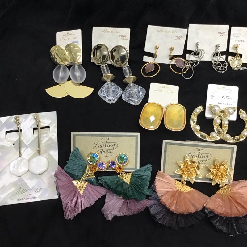 古着 USED アクセサリー ピアス イヤリング ５点セット まとめ売り 福袋 無地 マルチカラー / マルチカラー / multicolor レディース USED 古着 中古 10154352