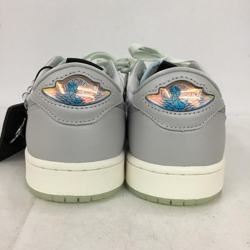 ナイキ NIKE スニーカー スニーカー HF3144-100 AIR JORDAN 1 RETRO LOW OG 28.5cm 箱有 CNY 28.5cm ロゴ、文字 白 / ホワイト / white X 銀 / シルバー / silver color メンズ USED 古着 中古 10154355