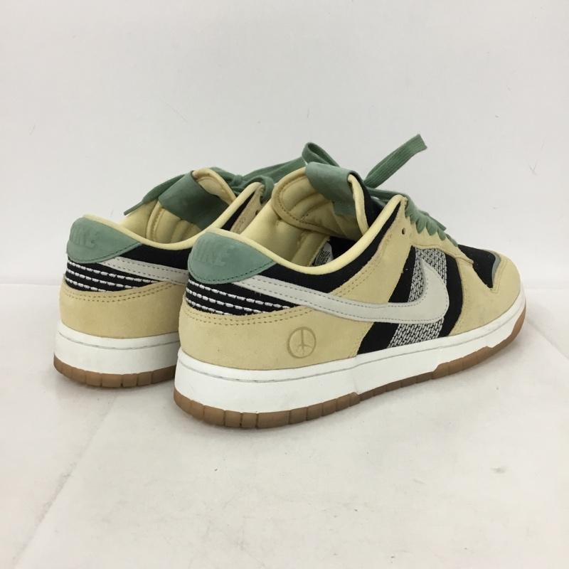 ナイキ NIKE スニーカー スニーカー DJ4671-294 DUNK LOW SE 庭師 28.5cm 箱有 28.5cm ロゴ、文字 黒 / ブラック / black X ベージュ / ベージュ / beige X カーキ / カーキ / khaki メンズ USED 古着 中古 10154357