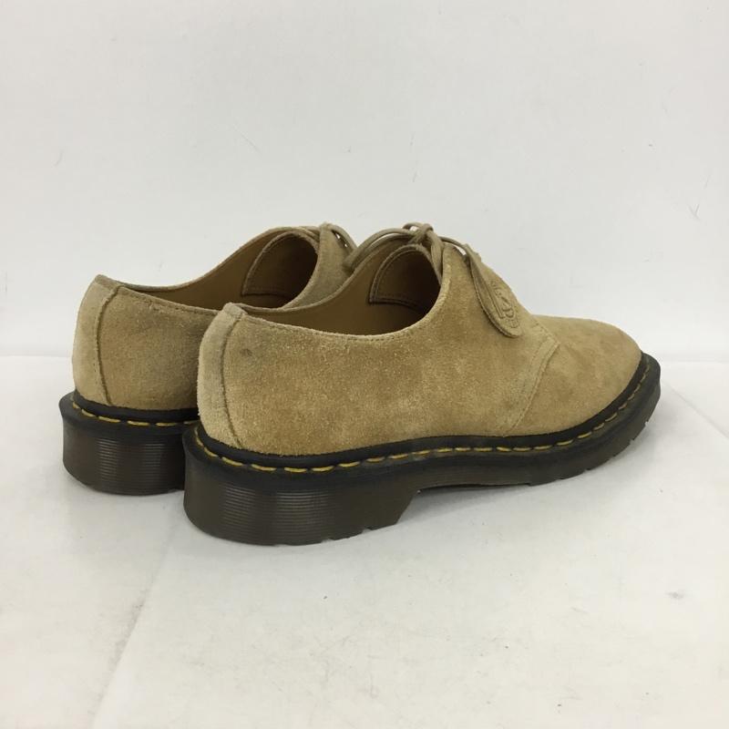 ドクターマーチン Dr.Martens カジュアルシューズ カジュアルシューズ 1461 3ホール UK8 スエード 箱有 イングランド製 無地 ベージュ / ベージュ / beige メンズ USED 古着 中古 10154360