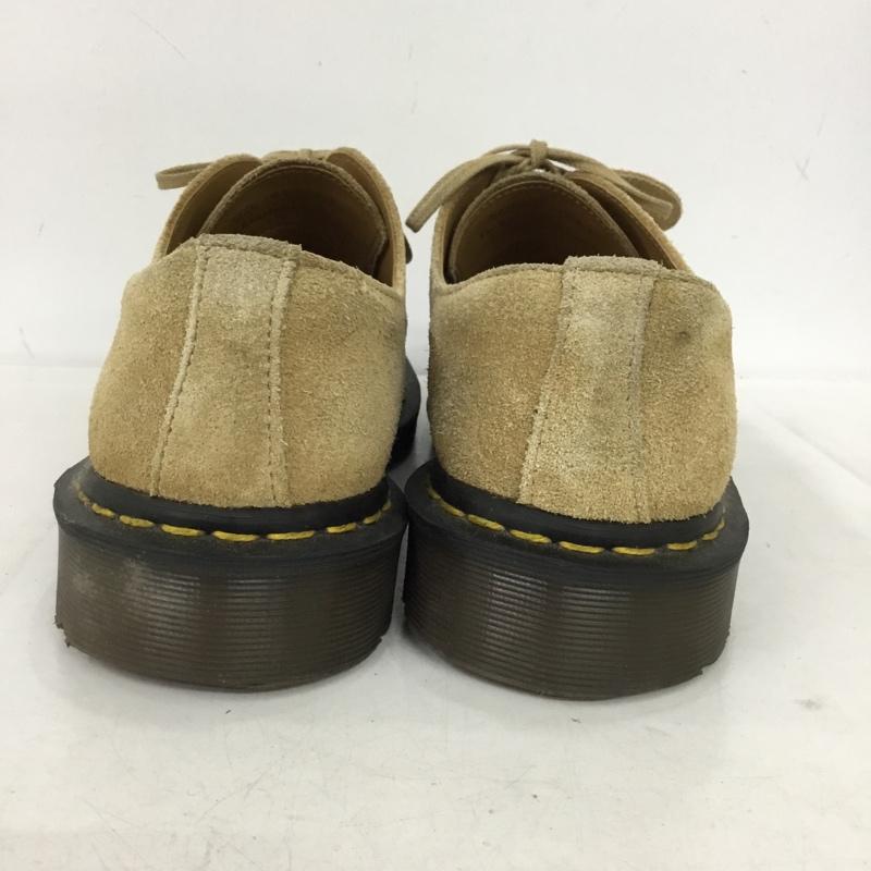 ドクターマーチン Dr.Martens カジュアルシューズ カジュアルシューズ 1461 3ホール UK8 スエード 箱有 イングランド製 無地 ベージュ / ベージュ / beige メンズ USED 古着 中古 10154360