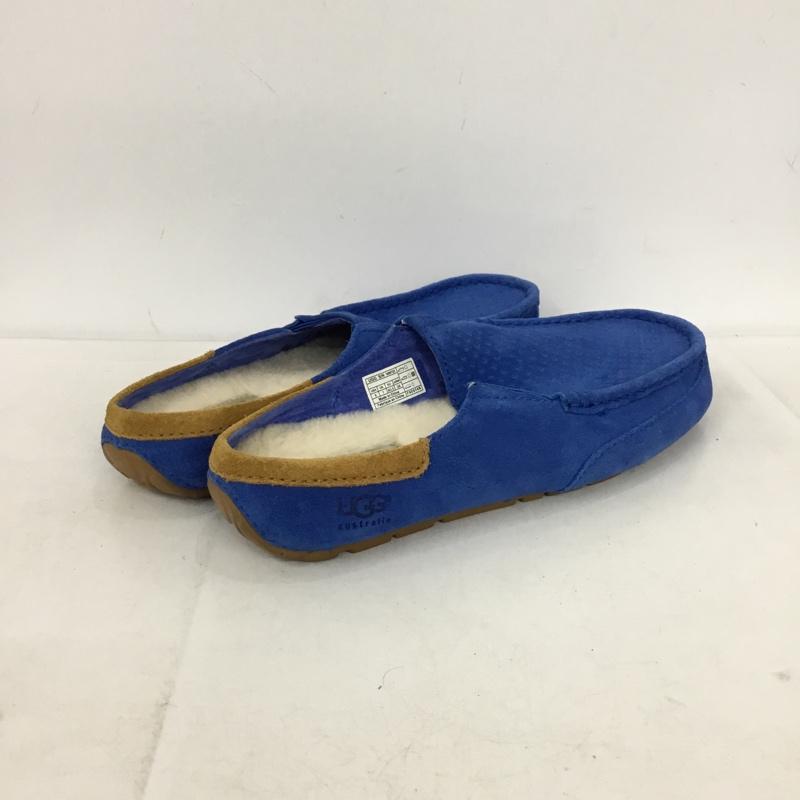 アグ UGG サンダル サンダル 1009723 スリッポン スウェード 26cm 26.0cm ロゴ、文字 青 / ブルー / blue メンズ USED 古着 中古 10154362